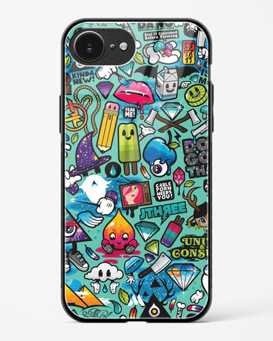 Dang this Background Glass Case Phone Cover (Apple)