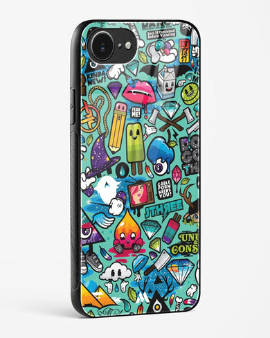 Dang this Background Glass Case Phone Cover (Apple)