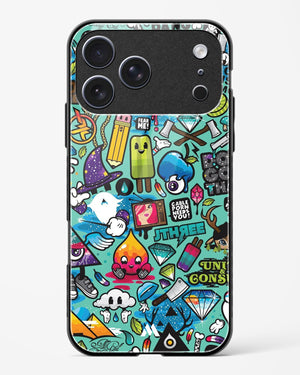 Dang this Background Glass Case Phone Cover (Apple)