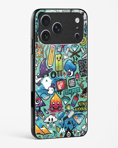 Dang this Background Glass Case Phone Cover (Apple)