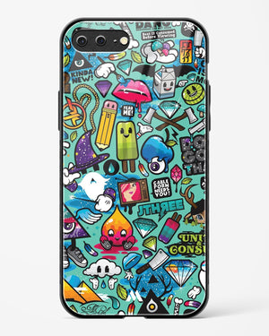 Dang this Background Glass Case Phone Cover (Apple)