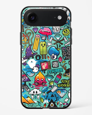 Dang this Background Glass Case Phone Cover (Apple)