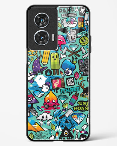 Dang this Background Glass Case Phone Cover (Motorola)