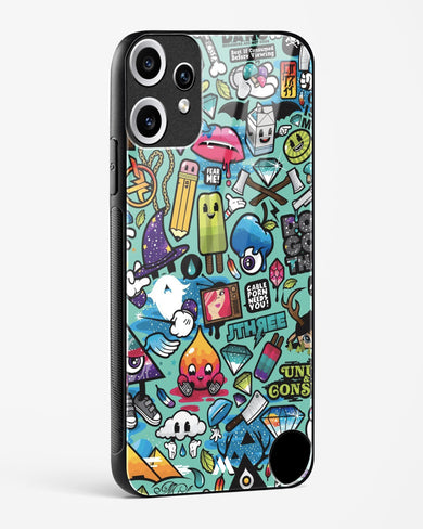 Dang this Background Glass Case Phone Cover (Nothing)