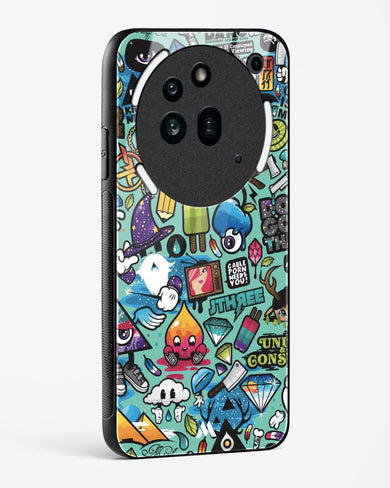 Dang this Background Glass Case Phone Cover (Nothing)