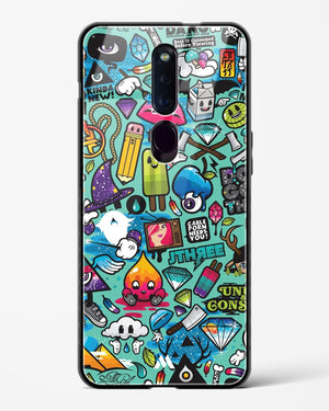 Dang this Background Glass Case Phone Cover (Oppo)