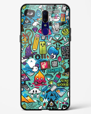 Dang this Background Glass Case Phone Cover (Oppo)