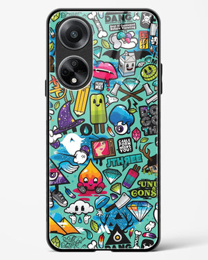 Dang this Background Glass Case Phone Cover (Oppo)