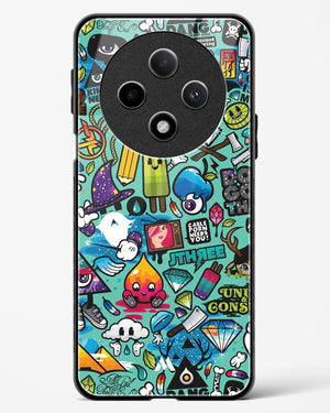 Dang this Background Glass Case Phone Cover (Oppo)