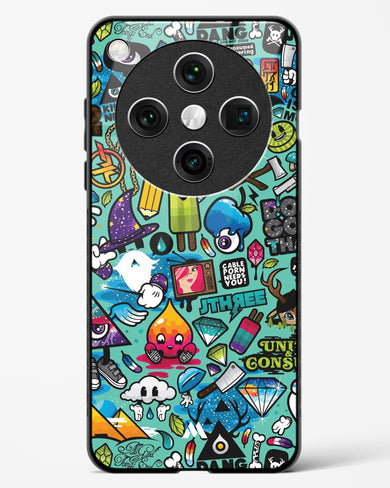 Dang this Background Glass Case Phone Cover (Oppo)