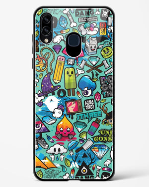 Dang this Background Glass Case Phone Cover (Samsung)