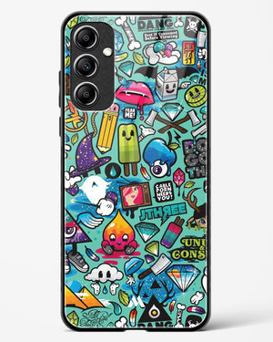 Dang this Background Glass Case Phone Cover (Samsung)