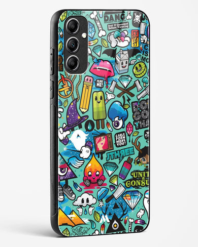 Dang this Background Glass Case Phone Cover (Samsung)