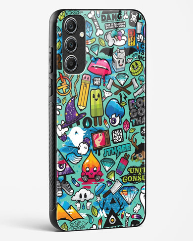 Dang this Background Glass Case Phone Cover (Samsung)