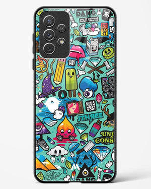 Dang this Background Glass Case Phone Cover (Samsung)