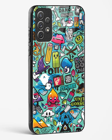 Dang this Background Glass Case Phone Cover (Samsung)