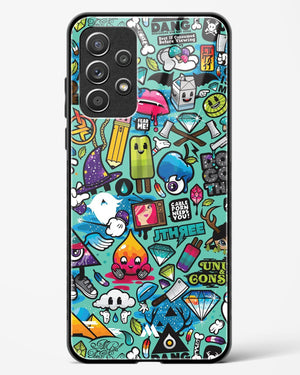 Dang this Background Glass Case Phone Cover (Samsung)
