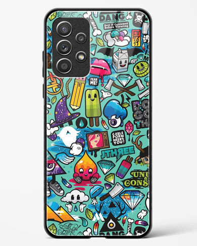 Dang this Background Glass Case Phone Cover (Samsung)