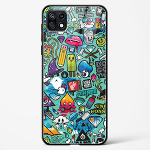 Dang this Background Glass Case Phone Cover (Samsung)