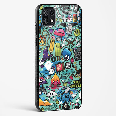 Dang this Background Glass Case Phone Cover (Samsung)