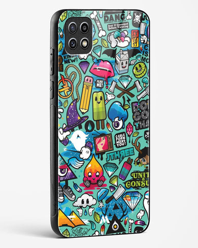 Dang this Background Glass Case Phone Cover-(Samsung)