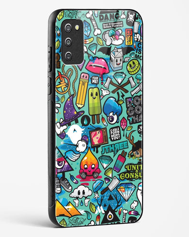 Dang this Background Glass Case Phone Cover-(Samsung)