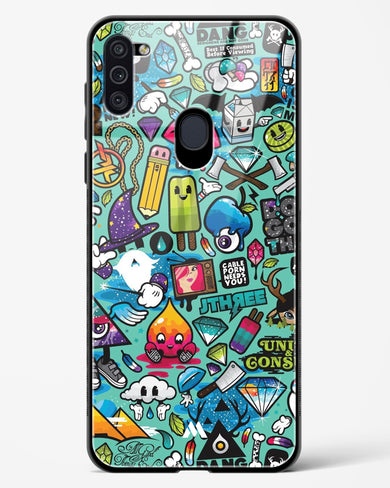 Dang this Background Glass Case Phone Cover (Samsung)