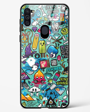 Dang this Background Glass Case Phone Cover (Samsung)