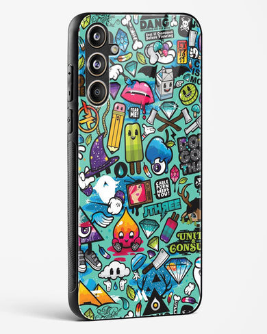 Dang this Background Glass Case Phone Cover (Samsung)