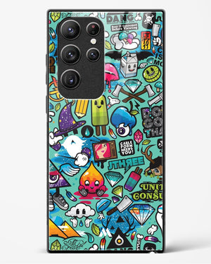 Dang this Background Glass Case Phone Cover (Samsung)