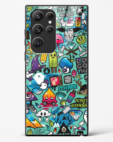 Dang this Background Glass Case Phone Cover (Samsung)