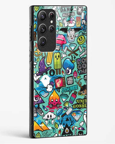 Dang this Background Glass Case Phone Cover (Samsung)