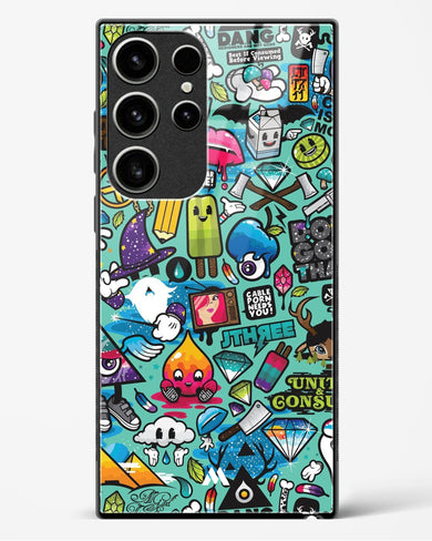 Dang this Background Glass Case Phone Cover (Samsung)