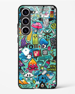 Dang this Background Glass Case Phone Cover (Samsung)