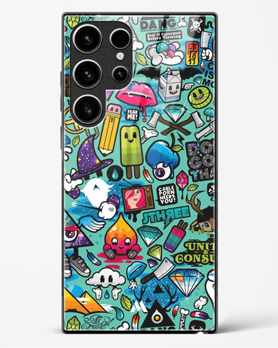 Dang this Background Glass Case Phone Cover (Samsung)