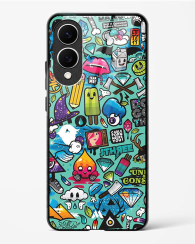 Dang this Background Glass Case Phone Cover (Samsung)