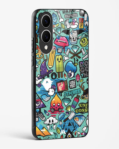 Dang this Background Glass Case Phone Cover (Samsung)