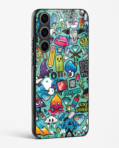 Dang this Background Glass Case Phone Cover (Samsung)