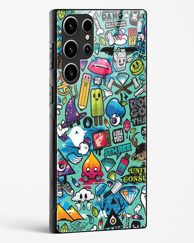 Dang this Background Glass Case Phone Cover (Samsung)