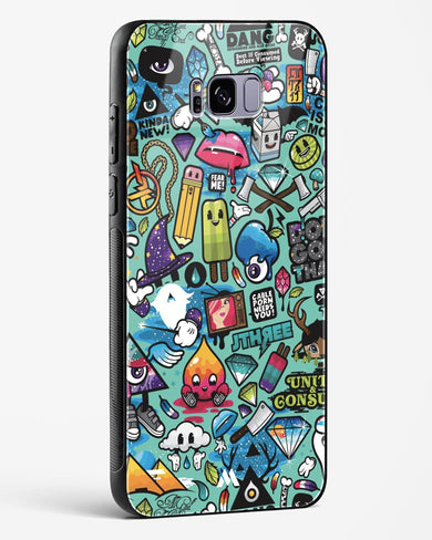Dang this Background Glass Case Phone Cover (Samsung)