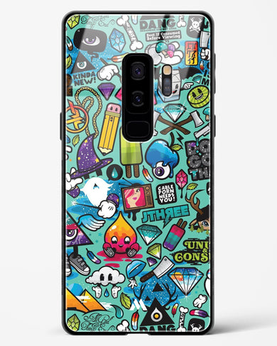 Dang this Background Glass Case Phone Cover (Samsung)