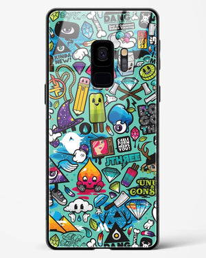 Dang this Background Glass Case Phone Cover (Samsung)