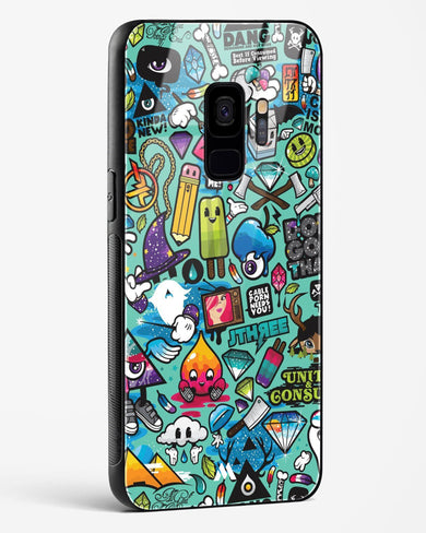 Dang this Background Glass Case Phone Cover (Samsung)