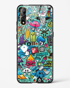 Dang this Background Glass Case Phone Cover (Vivo)