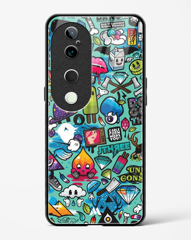 Dang this Background Glass Case Phone Cover (Vivo)