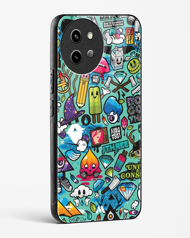 Dang this Background Glass Case Phone Cover (Vivo)