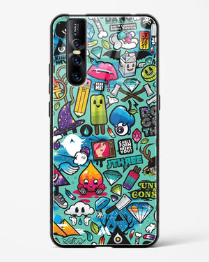 Dang this Background Glass Case Phone Cover (Vivo)