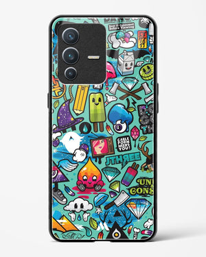 Dang this Background Glass Case Phone Cover (Vivo)