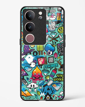 Dang this Background Glass Case Phone Cover (Vivo)