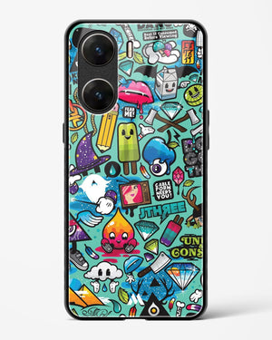Dang this Background Glass Case Phone Cover (Vivo)